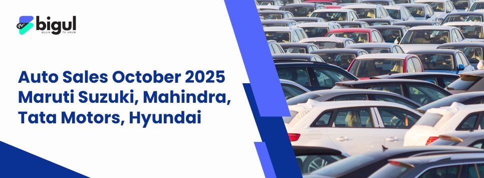 Auto Sales October 2025: Maruti Suzuki, Mahindra, Tata Motors, Hyundai